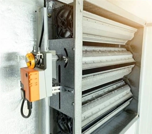Spring return HVAC damper actuator Spring return HVAC damper actuator